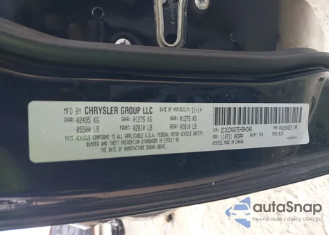 2014 Chrysler 300 300S из США, поврежденный, VIN 2C3CCAGG7EH384346